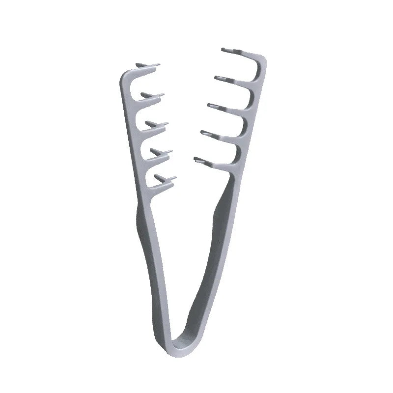 Volumizing Wide-Tooth Hair Styling Comb for Men, ABS Plastic with Textured Grip, Ideal for All Hair Types, Perfect for Home Use