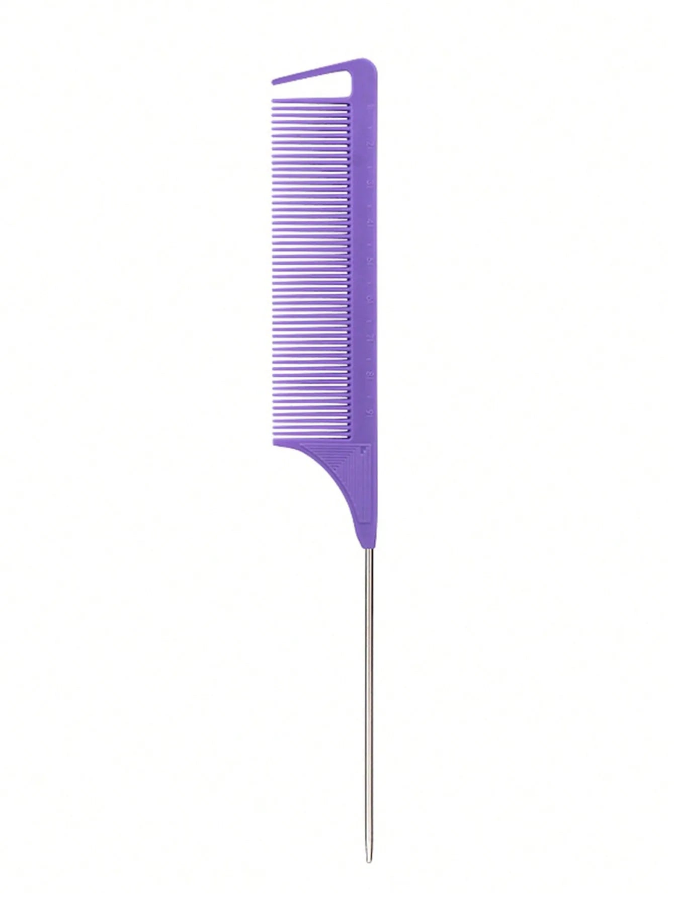 stainless steel pointed tail hair professional hair comb hair brush salon hair styling tool hair comb Special for real hair wigs