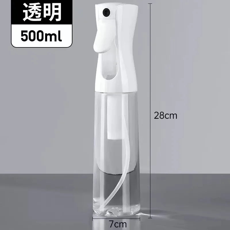 Automatic Beauty Salon Barber Water Sprayer, Refillable Bottle, Continuous Mist Water Can, Hair Tools, 500, 300, 200ml